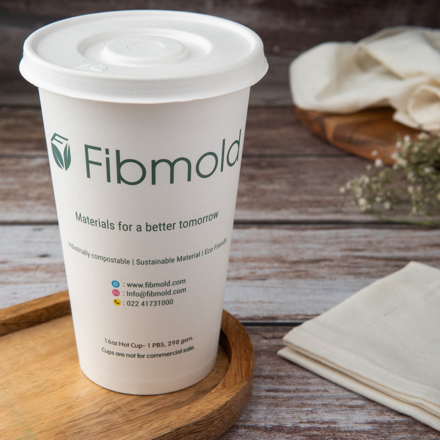16 ounce - Single wall Cups- Aqueous Coated Beverage Cup