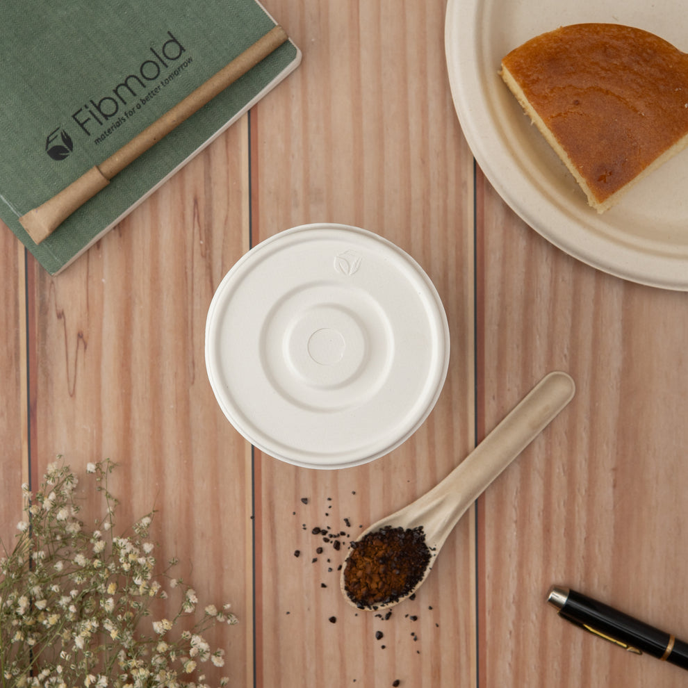 Cold Straw Cut Lids 80 mm – Primo by Fibmold